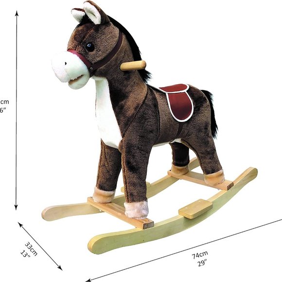 Other - Brand new rocking horse brown with cow boy song&neigh and clop
